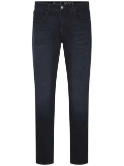 Jean 800/12 Jogg nuit avec une coupe droite et nom de la marque