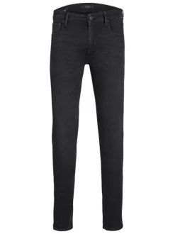 Jean Liam noir avec une coupe skinny et 2 poches plaquées à l'arrière