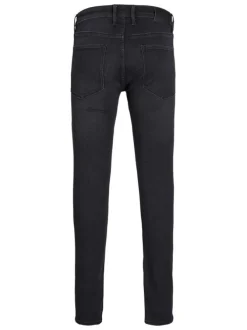 Jean Liam noir avec une coupe skinny et 2 poches plaquées à l'arrière
