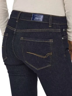 Jean Onlalicia Reg Strt Dnm Cro023 en coton brut uni coupe regular fit