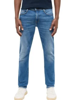 Jean Oregon en coton stone uni avec une coupe slim et multiples poches L34