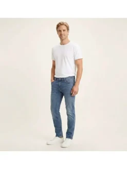 Jean 511® 5 poches, en coton bleu délavé avec une coupe slim