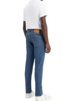 Jean 5 poches 511 en coton bleu délavé à coupe slim avec rivets cuivrés
