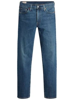 Jean 5 poches 511 en coton bleu délavé à coupe slim avec rivets cuivrés