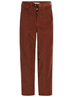 Jean Ribcage™ Straight Ankle camel en coton mélangé