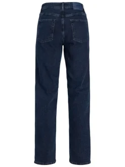 Jean Seoul Straight nuit en coton uni avec une coupe droite