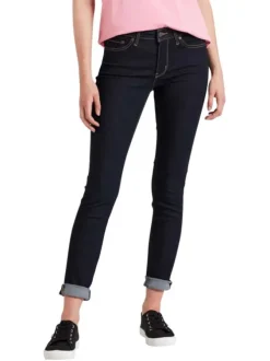 Jean 711™ SKINNY en coton mélangé brut avec une coupe slim et 5 poches