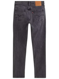 Jean slim 5 poches 511 en coton mélangé doux anthracite effet usé à zip et bouton