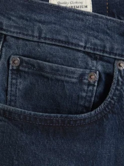 Jean 512™ Slim Taper anthracite en coton uni avec une coupe slim