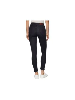 Jeans taille haute bleu