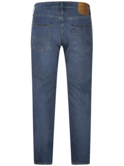 Jean 502™ Taper en coton indigo uni avec une coupe droite avec fermeture zippée