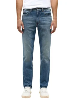 Jean Tramper Regular Fit en coton stone délavé et poches L30
