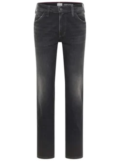 Jean Tramper Straight en coton anthracite à coupe droite avec multiples poches