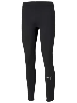 Legging noir uni à coupe skinny et taille élastiquée