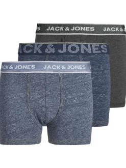 Lot de 3 Boxers classiques Jaclichfield en coton multicolore