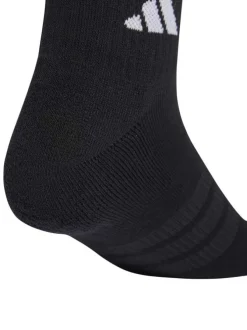 Lot de 3 paires de chaussettes basses noires pourvues du logo de la marque