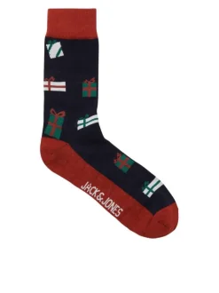 Lot de 3 paires de chaussettes hautes en coton mélangé avec des imprimés