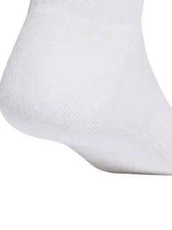 Lot de 3 paires de chaussettes basses blanches pourvues du logo de la marque