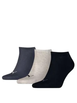 Lot de 3 paires de chaussettes multicolores en coton avec une coupe basse