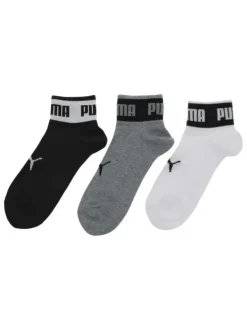 Lot de 6 paires de chaussettes basses multicolore unies