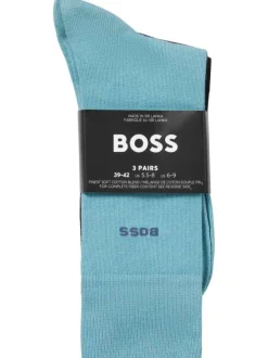 Lot de 3 paires de chaussettes en coton multicolores à coupe haute