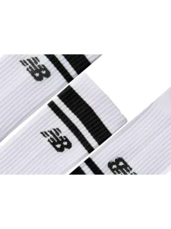 Lot de 3 paires de chaussettes hautes en coton mélangé blanches unies