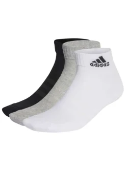 Lot de 3 paires de chaussettes basses multicolores unies
