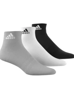 Lot de 3 paires de chaussettes basses multicolores unies