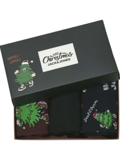 Lot de 3 paires de chaussettes hautes multicolores à motifs avec une coupe haute