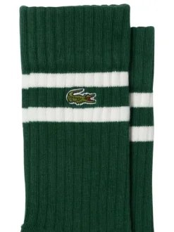 Lot de 2 paires de chaussettes hautes en coton mélangé multicolores