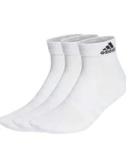 Lot de 3 paires de chaussettes basses blanches unies
