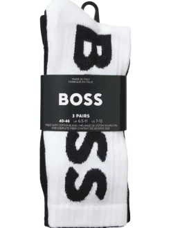 Lot de 3 paires de chaussettes coupe haute en coton multicolores unies