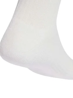 Lot de 3 paires de chaussettes hautes blanches pourvues du logo de la marque