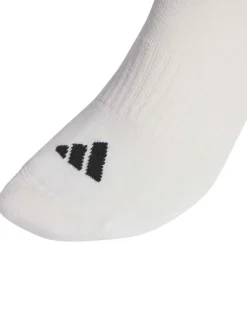 Lot de 3 paires de chaussettes hautes blanches pourvues du logo de la marque