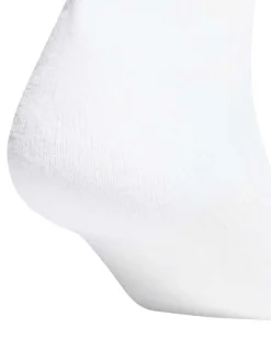 Lot de 3 paires de chaussettes mi-hautes blanches pourvues du logo de la marque