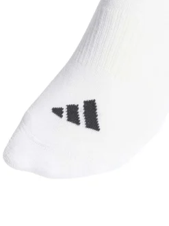 Lot de 3 paires de chaussettes mi-hautes blanches pourvues du logo de la marque