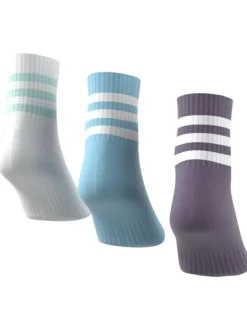 Lot de 3 paires de chaussettes basses multicolores