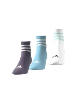 Lot de 3 paires de chaussettes basses multicolores