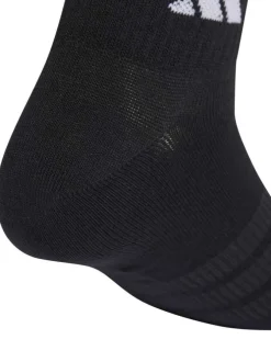 Lot de 3 paires de chaussettes basses noires pourvues du logo de la marque