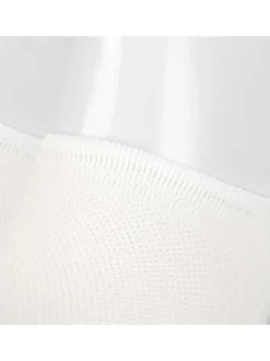 Lot de 2 paires de soquettes blanches en coton uni
