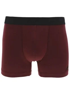 Lot de 3 boxer en coton multicolore uni avec une coupe fermée