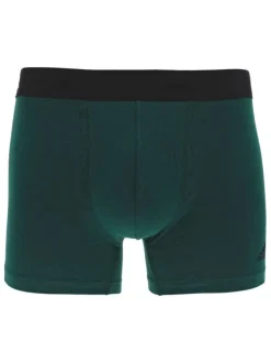 Lot de 3 boxer en coton multicolore uni avec une coupe fermée