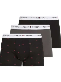 Lot de 3 Boxers classique en coton régénératif multicolores à imprimé