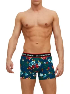Lot de 3 Boxers classique multicolore uni avec une coupe fermée