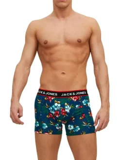 Lot de 3 Boxers classique multicolore uni avec une coupe fermée