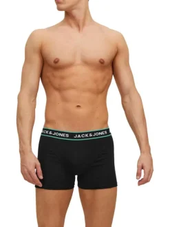 Lot de 3 Boxers classique multicolore uni avec une coupe fermée