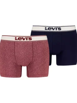 Lot de 2 Boxers classiques en coton avec une taille élastiquée