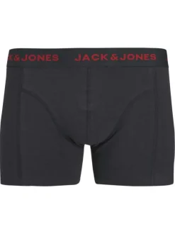 Lot de 3 boxers classiques en coton mélangé nuit à motifs avec une coupe fermée