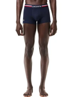 Lot de 3 boxers classiques en coton multicolore avec une coupe fermée