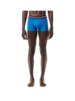 Lot de 3 boxers classiques en coton multicolore avec une coupe fermée